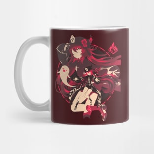 Colorful Hu Tao Mug